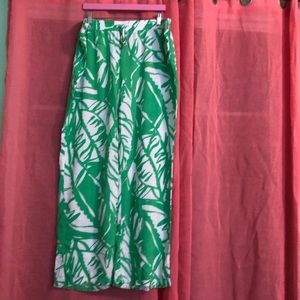 Lilly Pulitzer for Target Tropical Leaves Pants